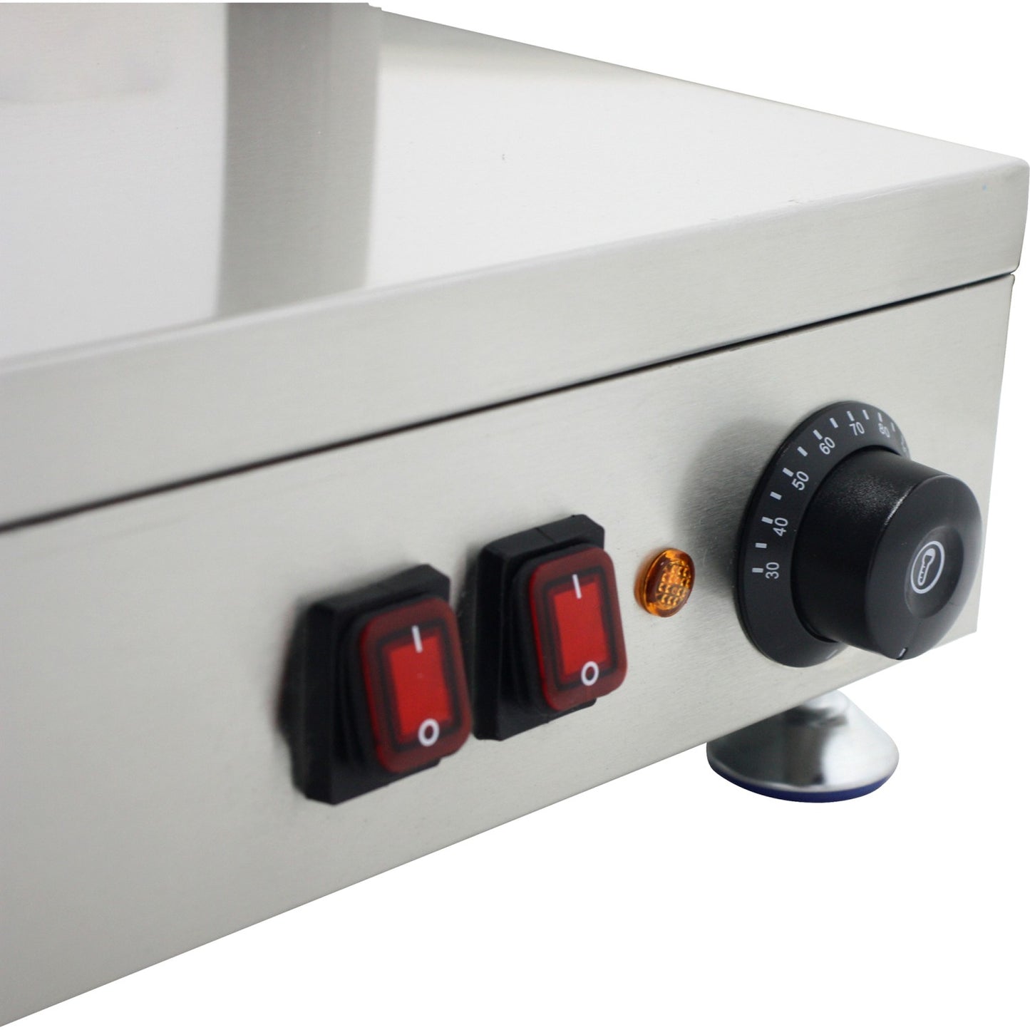 KELOO Electric Food Warmer with Gantry, Heated Food Station1240mm - 2.05kW Large Professional