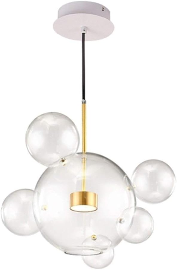 Bubble lamp, Post-Modern Nordic Molecular Glass Chandelier, lamp, Restaurant Clothing Store Glass Chandelier