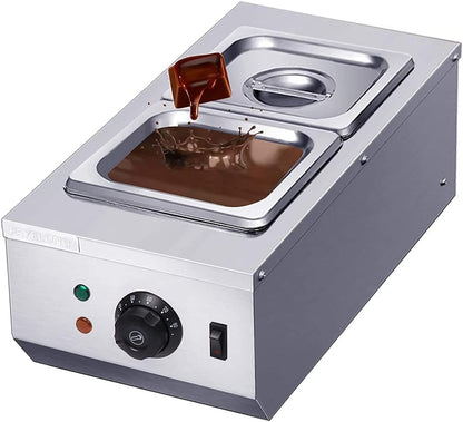 Chocolate Melting Chocolate Tempering Machine – 6L Capacity, 2 Tanks