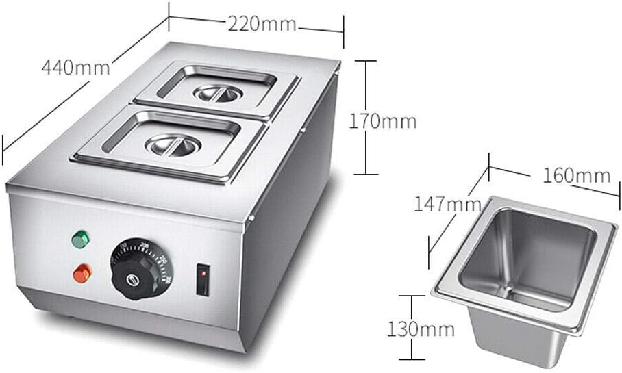 Chocolate Melting Chocolate Tempering Machine – 6L Capacity, 2 Tanks