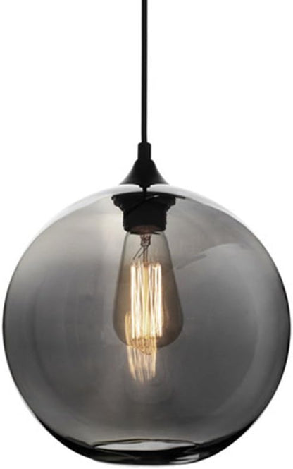 Spherical Glass Lampshade Ceiling Hanging Light Cafe Shop