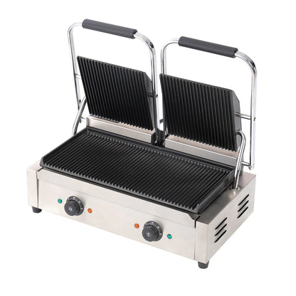 3.6KW Double Commercial Sandwich Press Grill