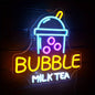 Fomzze Bubble Milk Tea Led Neon Sign (33.5cm*32.5cm)